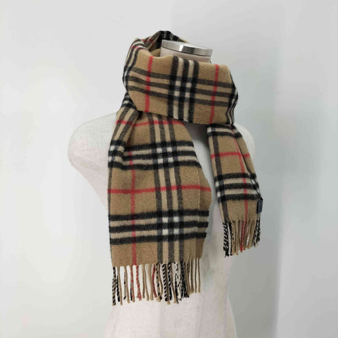 バーバリーズ BURBERRYS カシミヤ100% マフラー メンズ